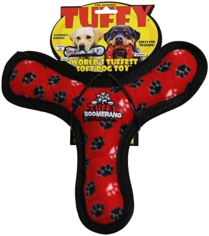 TUFFY® 2 Pack Ultimate Boomerang Ultra Durable Plush Dog Toys