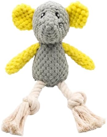 Squeaky Plush Interactive Dog Toy for Small Dogs