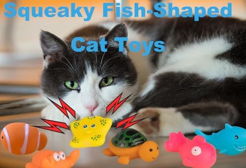 Cat Pool Toy with Fish, Portable Pet Pool Toy, Pet Water Toys for Indoor, Self Play Pet Toys, Funny Interactive Cat Toys