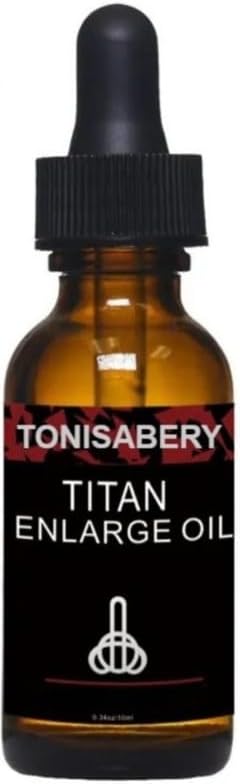 Tonisabery Enlarge Oil Red - Men's Herbal Massage Oil - Ginseng & Ginkgo Biloba Blend - 10ml