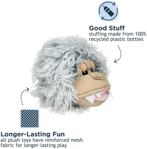 Tall Tails 2-in-1 Fetch Ball Dog Toy, Yeti