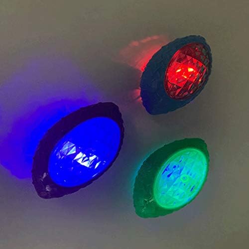 Dog Puppy Rubber Football Shape LED Light Sound Bouncy Ball Tooth Chew Molar Interactive Training Toy Pet Supplies, Green