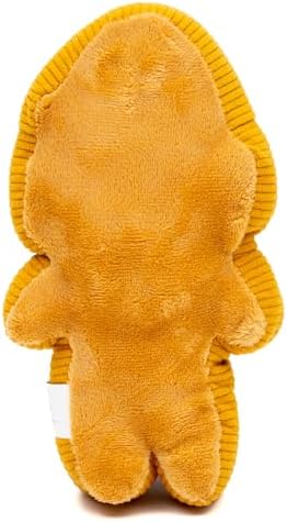 Star Wars Squeaky Plush Dog Toy for Large, Medium & Small Dogs, Holiday Mandalorian Santa Cookie Replica
