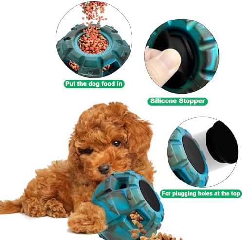Yipetor M Silicone Stopper for Dog Treat Toy for Moderate Chewers