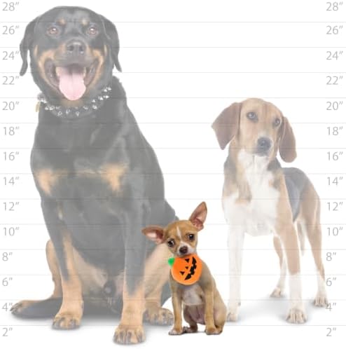 MIGHTY Tuffy Small Pumpkin Ball: Ultra Durable Plush Dog Toy