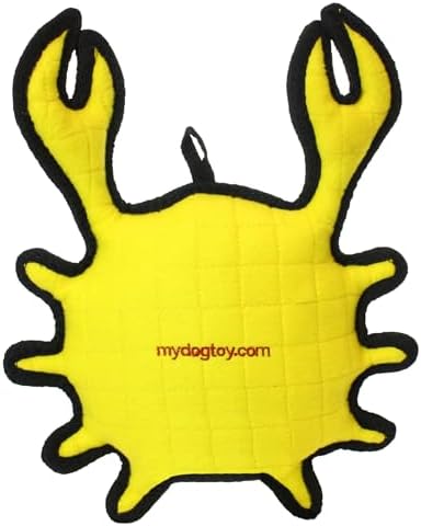 TUFFY® Crab Ultra Durable Plush Dog Toy