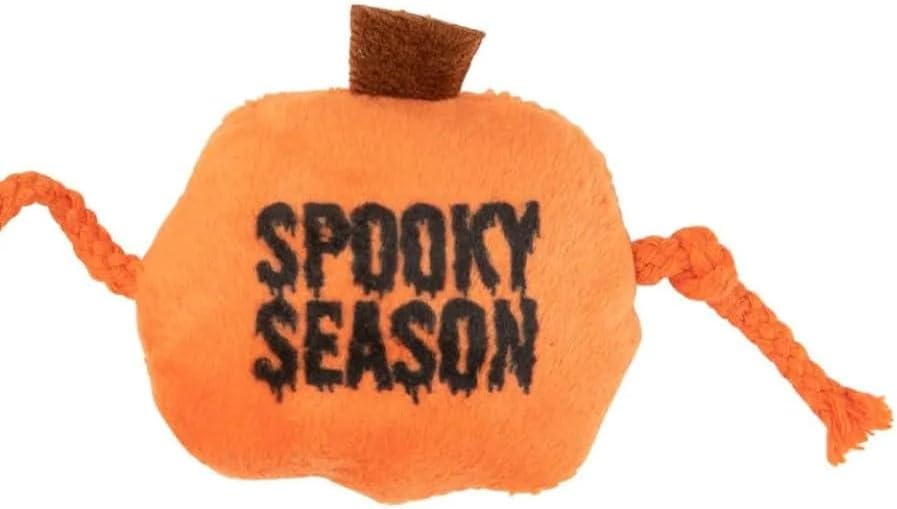 Fuzzyard Halloween Rope Crinkle Cat Toy (Spooky Season Pumpkins)