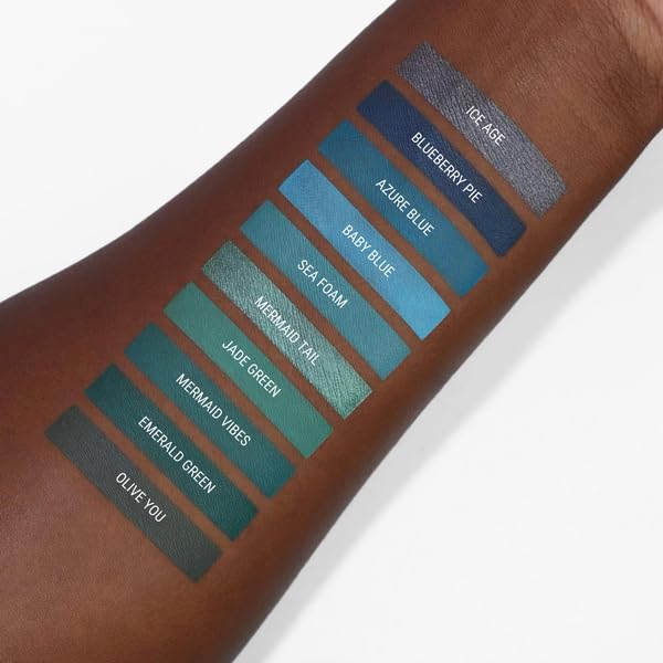 Aromi Sea Foam Matte Liquid Lipstick | Aqua, Aquamarine Lip Color, Blue Green, Smudge and Transfer Proof, Long-Lasting, Vegan, Cruelty-free (Sea Foam)