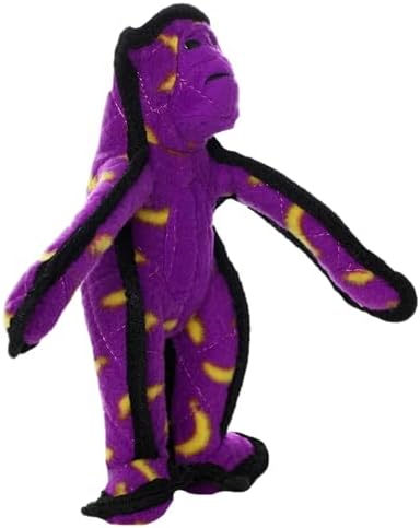 TUFFY® : 2 Pack Monkey Dog ToyUltra Durable Plush Dog Toy with Multiple Layers & Reinforced Seams, Washable and Floats, Original Construction