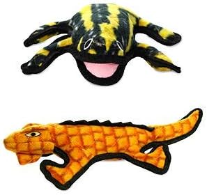 TUFFY® 2 Pack Gila Monster Phrog Ultra Durable Plush Dog Toys