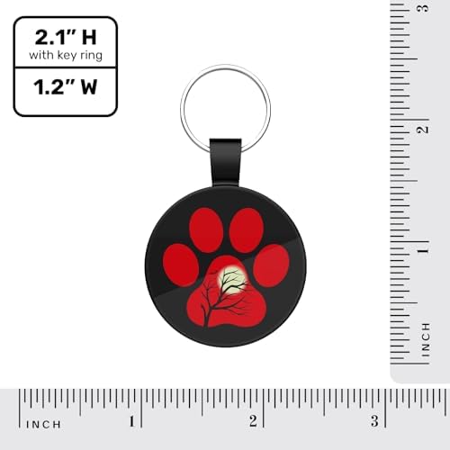 MYLUCKYTAG QR Code Pet ID | Personalized Dog & Cat Collar Tag | Online Profile with Instant Scanned Location Alert Email