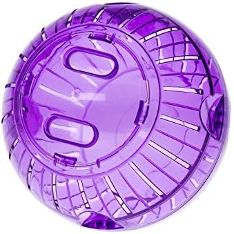 Kaytee 7" Assorted Color Run-About Exercise Ball for Pet Hamsters & Gerbils (Pack of 2)