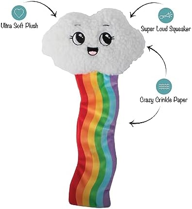 Fringe Studio Plush Dog Toy, Head in The Clouds, Pet Shop Collection (314150)