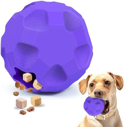 Interactive Dog Puzzle Toys for Boredom, Dog Treat Balls for Large Dogs | Dogs Enrichment Toys to Keep Them Busy, Tough Treat Dispensing Dog Toys, Interactive Dogs Toys for Boredom to Keep Them Busy