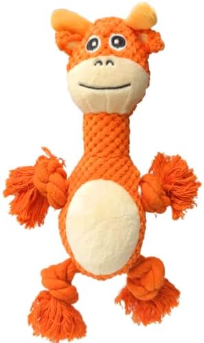 Plush Squeaky Chew Toy for Small Medium Large Dog,(Red Deer)