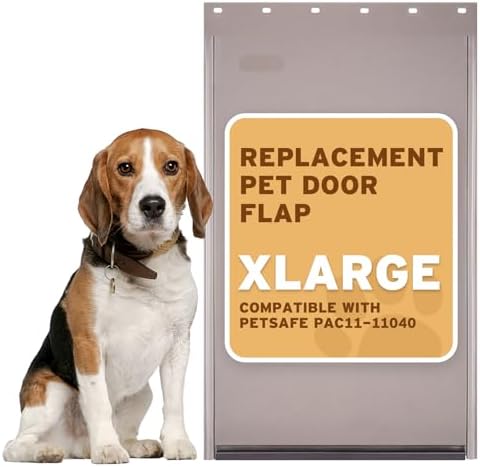 Extra Large Dog Door Replacement Flap Petsafe 24 3/8" x13 3/4" Weatherproof