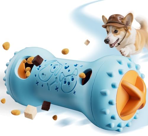 FOXMM Interactive Treat Dispensing Dog Toys – Adjustable Puzzle Toy