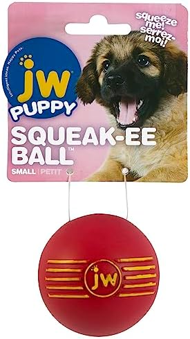 JW Squeak-ee Ball Puppy Toy