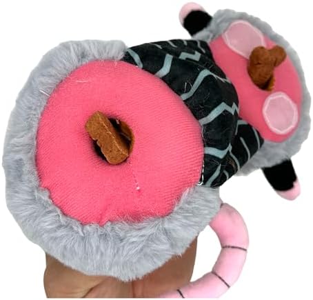 Roadkill Opossum Dog Toy Funny Dead Ran Over Possum Stuffed Chew Toy