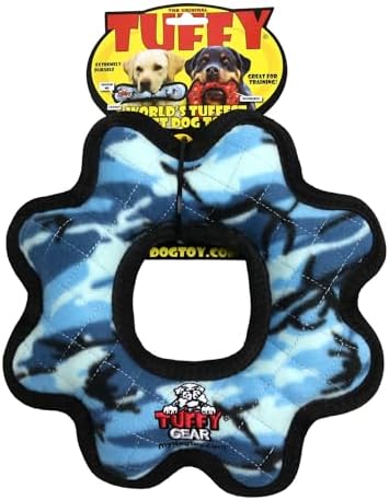 TUFFY® 2 Pack Ultimate Gear Ring Ultra Durable Plush Dog Toy