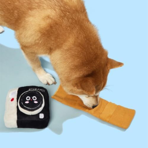 Dog Snuffle Sound Book Crinkle Hide Treat Puzzle (Instant Camera)