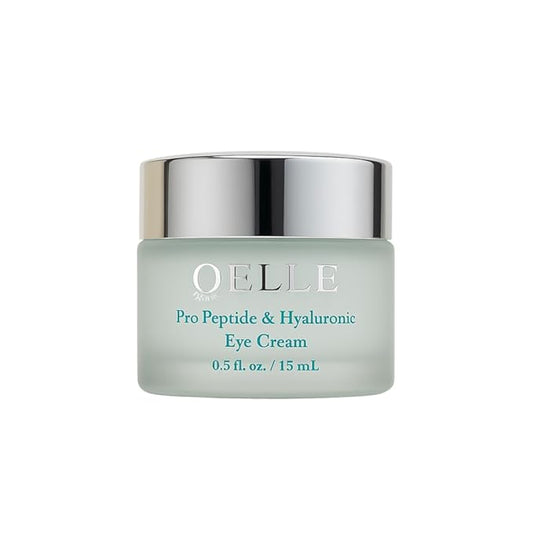 Pro Peptide & Hyaluronic Eye Cream with CoQ10 and Vitamin C, Anti-Aging, Firming, Brightening, 0.5 Fl Oz
