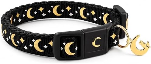 Breakaway Cat Collar with Bell for Kittens & Cats