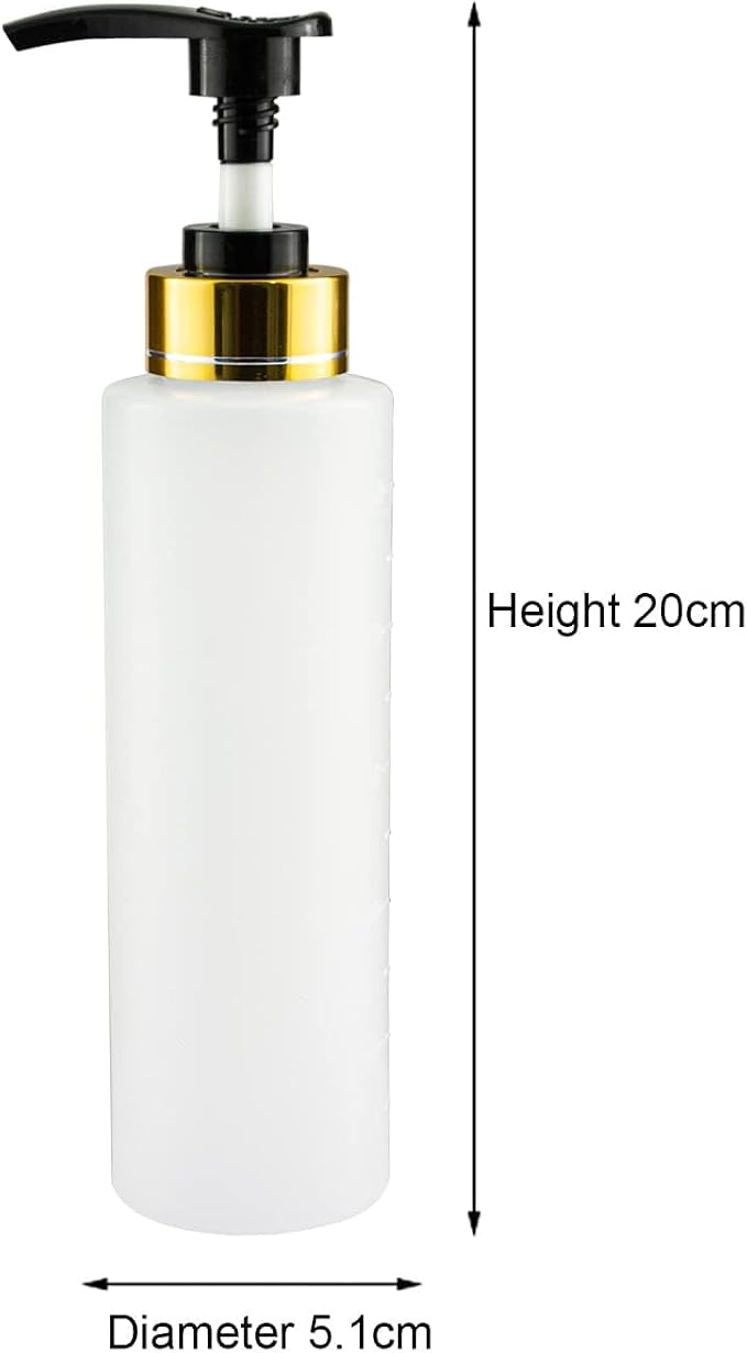 Massage Oil Bottling Plastic 270ML Beauty Salon Use Essential Oil Bottle with Pump Spare Part for Elitzia ETOH843 Oil Warmer Device