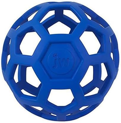 JW Pet HOL-ee Roller Dog Puzzle Ball, XL 7.5in, Natural Rubber