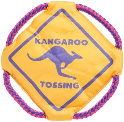 BarkBox Kangaroo Tossing Flying Disc Dog Toy - for Dogs