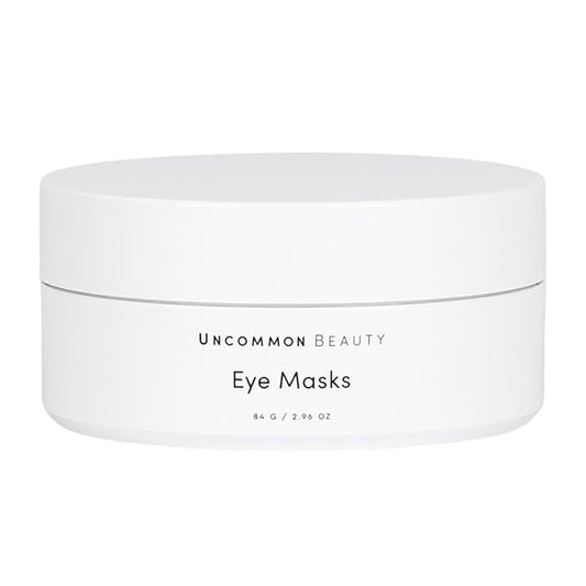 Uncommon Beauty Eye Masks - Anti-Aging, Softening, Smoothing and Depuffing Under Eye Masks for Eye Bags, Fine Lines, and Dark Circles - All Skin Types, Vegan, Cruelty Free, 30 Sets