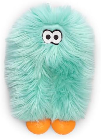 WEST PAW Rowdies Astrid Durable Plush Dog Toy with Reinforced Seams and Chew Resistant Design for Tough Play Safe Indoor or Outdoor Fun for Dogs Who Deserve the Best - Seafoam