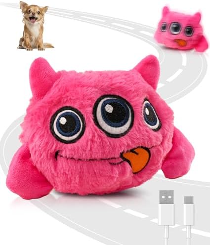 Petbobi Interactive Dog Toys for Small Medium Breeds Moving Barking Ball