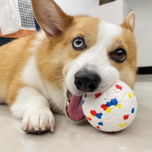 Dog Balls for Dogs:6 Pack 2.3 Inch Balls Compatible with Most Automatic Ball Launchers, for Puppy Dogs Medium Dogs Playing Exercise and Practice
