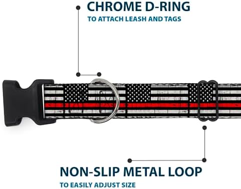Buckle-Down Plastic Clip Dog Collar
