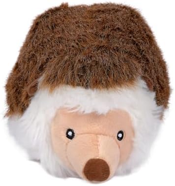 CHEWFFON Stuffed Dog Toy, Plush Squeaky Chew Toy for Boredom