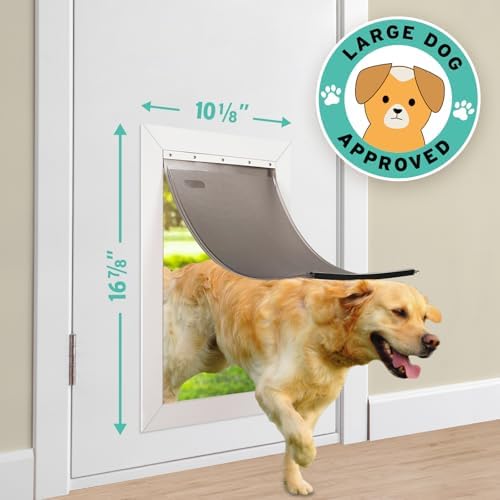 Large Dog Door Replacement Flap Petsafe PVC 16 7/8" x10 1/8" Weatherproof