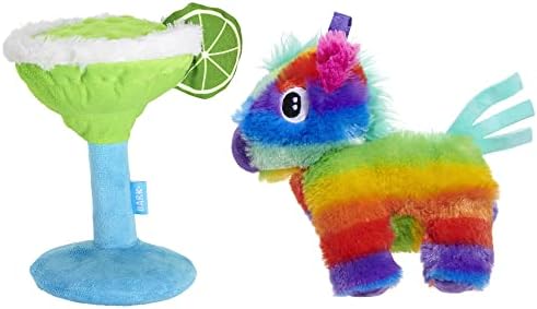 BarkBox Fiesta Party Bundle Interactive Plush Dog Toy Set
