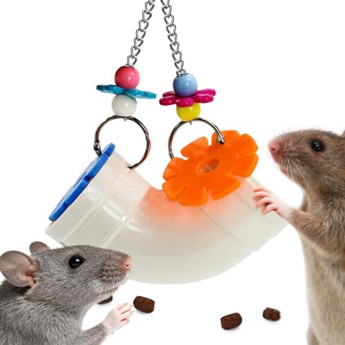 Rat Enrichment Foraging Toy, Wide Opening for More Treats, Easy-Clean