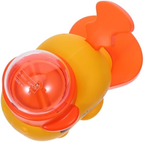 LIFKOME Interactive Clownfish Shaped Pet Treat Dispenser with Press and Rotate Function, Abs Material Dog Enrichment Feeder for Home Use and Outdoor Activities, Multifunctional Slow Feeder