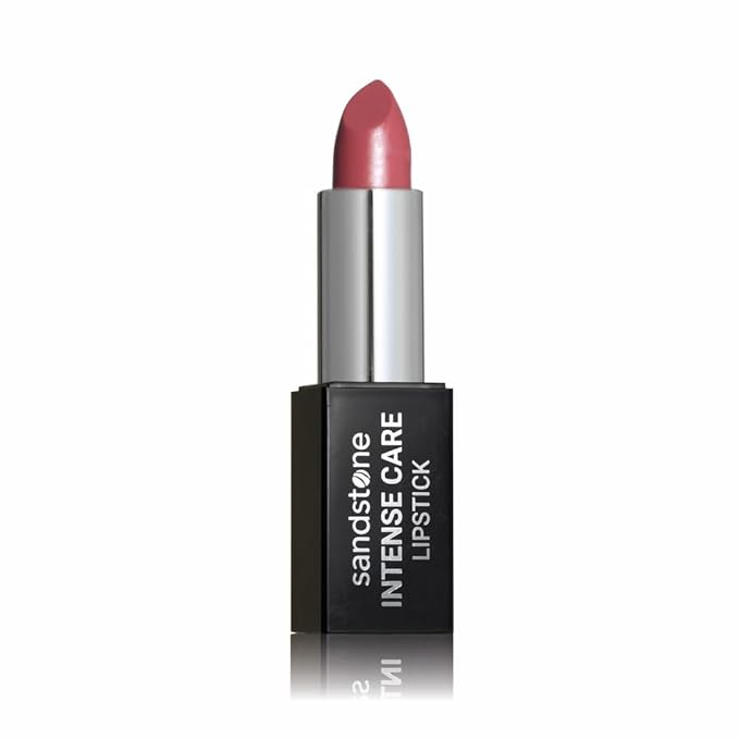 Sandstone Scandinavia Intense Care Lipstick - a hypoallergenic, gluten free, caring formula, with active and moisturizing ingredients. (44 Summer Rose, 3,5 g)