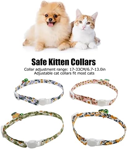 Adjustable Breakaway Cats Collar, 17-33cm Fit