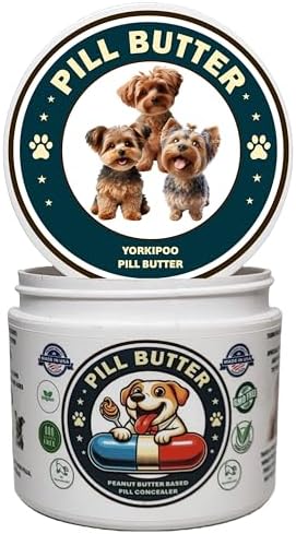 Peanut Butter Dog Pill Wrap - Yorkipoo Label