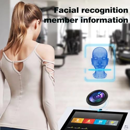 Professional Body Composition Analyzer with Printer, 10 Inch HD Touch Screen Scale, Multi-Frequency BIA Technology for Weight, BMI, Muscle Mass, Body Fat Percentage, Water, Protein, Ideal for Gym Home