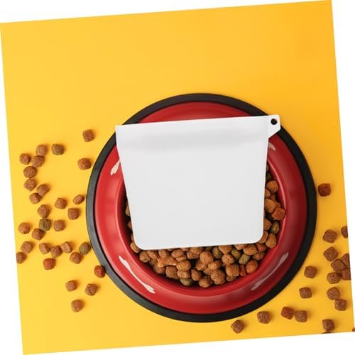 Large Capacity Silicone Dog Treat Bag Portable Training Pouch for Pet Snacks Reusable Dog Training Snack Dispenser for Puppies