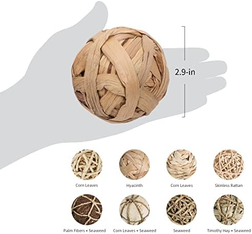 Niteangel Natural Chew Activity Toys: Meets Small Pet Chewing Needs & Mood