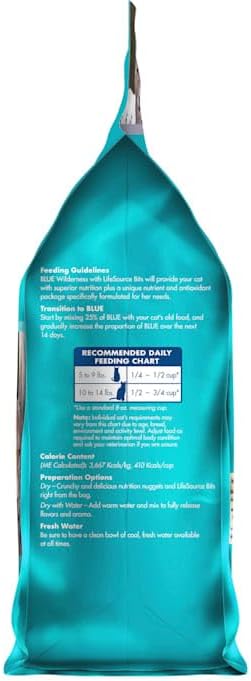 Blue Buffalo Wilderness Chicken Indoor Hairball Control Dry Cat Food, 5 lb | Real Chicken #1 Ingredient, High Protein & Grain-Free Recipe, Promotes Healthy Digestion