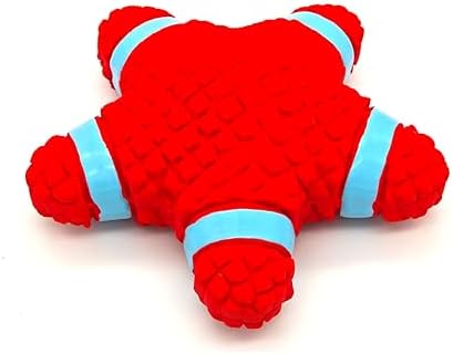 Natural Latex Dog Chew Toys 4&5 Piece Sets for Puppies&Dogs - Anxiety Relief&Teeth Cleaning Chew Toys, Waterproof for Indoor Outdoor Multiple Fun Themes (Set 8：Forest & Sea Explorer (5-Piece))