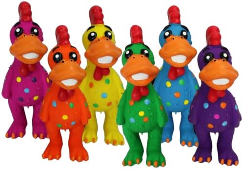 HDP Latex Squeaking MINI Toy Bundle Color:Set Pack of 3