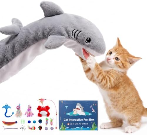 20 Pcs Cat Wrestling Glove Toy, Interactive Cat Toys for Indoor Cats